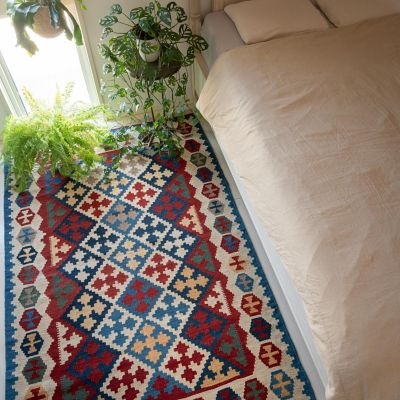 ☆ペルシャ手織りキリム ラグMサイズ 2 | 三越伊勢丹オンライン